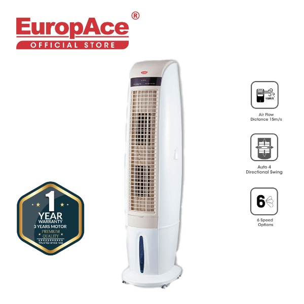 EuropAce 5-in-1 (40L) Evaporative Air Cooler - ECO 8401W